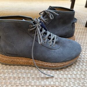 Birkenstock Atlin Blue-Grey Suede 42R